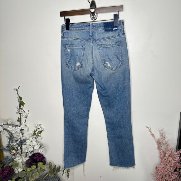 MOTHER SUPERIOR Insider Crop Step Fray Hijacking The Runway Sz 26 {3L54} - Picture 5 of 10